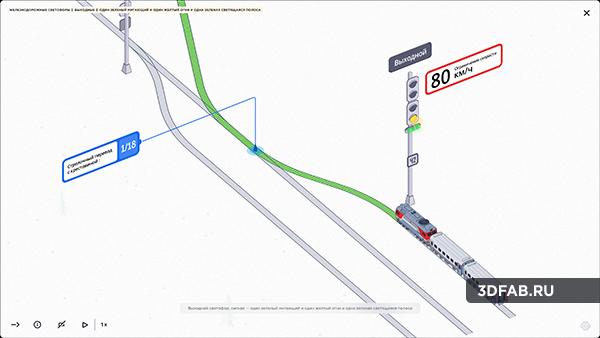 %name Интерактивный модуль «Светофоры на железнодорожном транспорте»